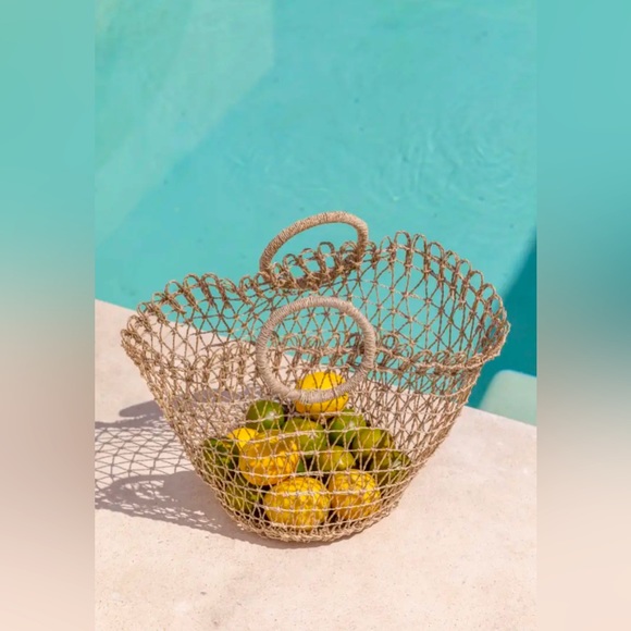 With Love Franki Handbags - Franki Sea Grass Tote - NWT